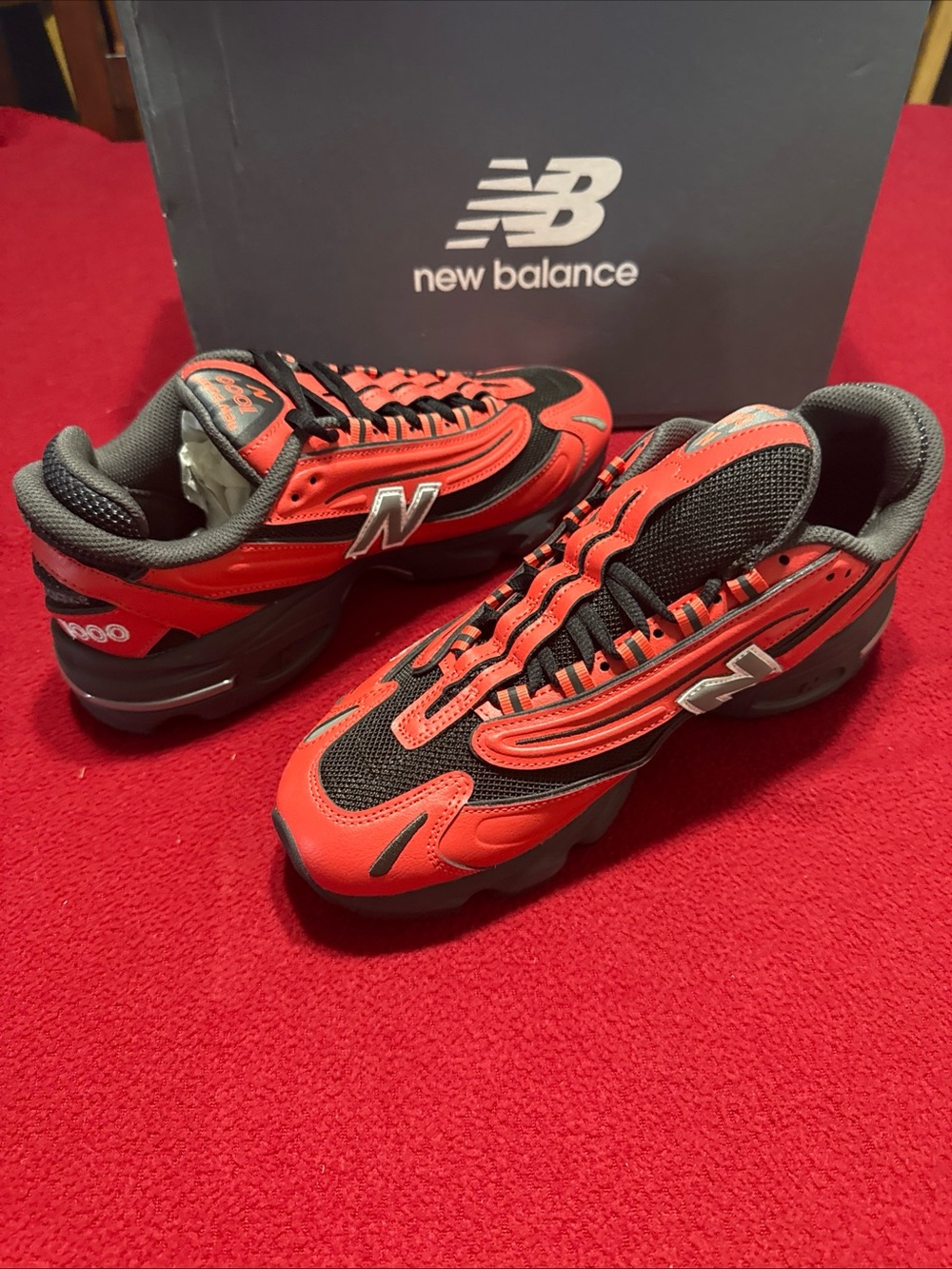 New Balance 1000 Red Grey Unisex Size 9 / 10.5⁠
